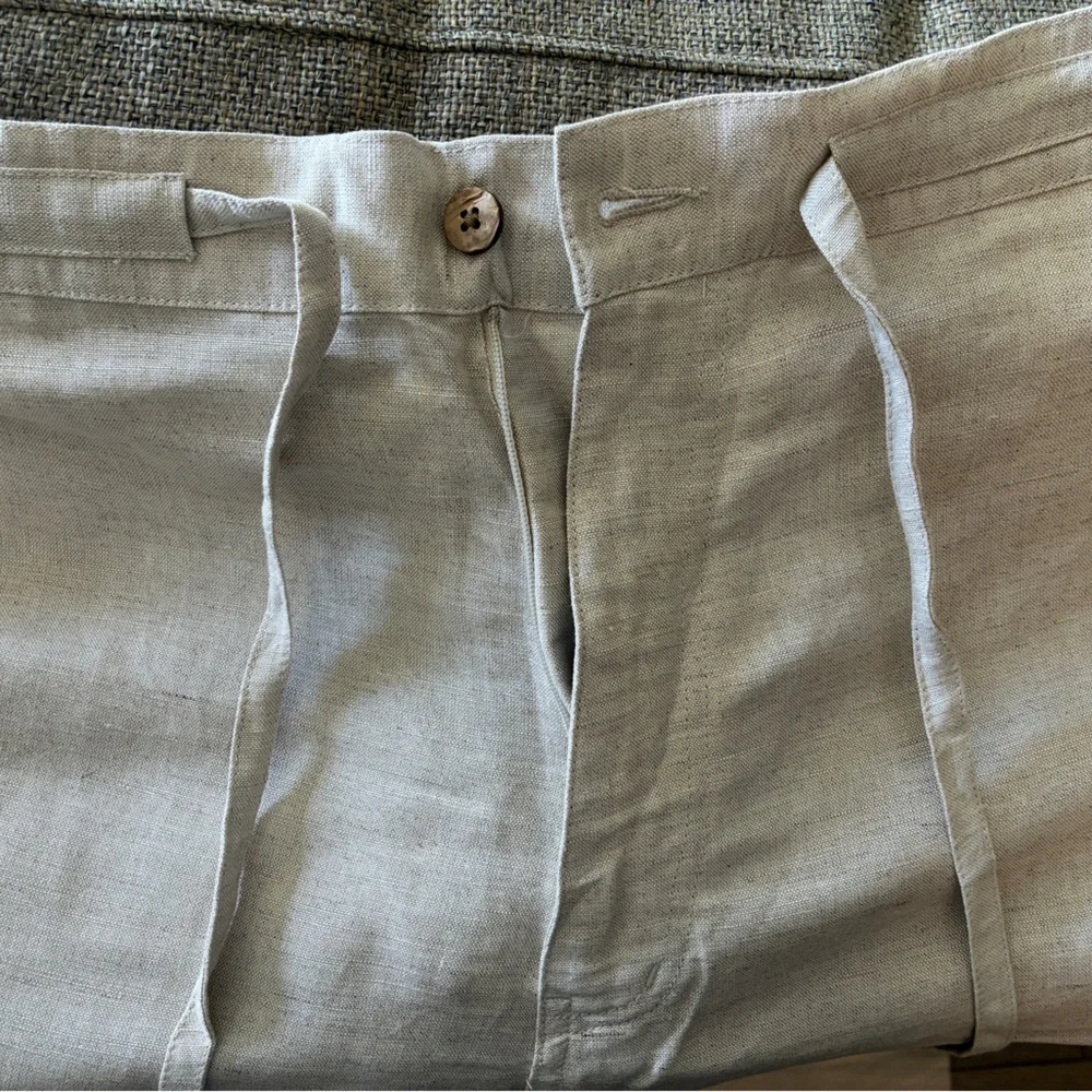 Cubavera Men's Beige Drawstring Chinos